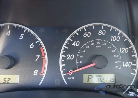 2012 Toyota Corolla Le z USA, uszkodzony, nr VIN 5YFBU4EE4CP012607